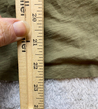 Load image into Gallery viewer, Pendleton Shirt Womens Extra Large Khaki Green Oversized V-Neck Solid Boxy Lady