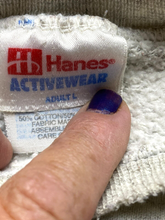 Load image into Gallery viewer, VTG Genetech Skis Tahoe Sweatshirt Adult Large Heather Gray Fleece USA 80s Mens