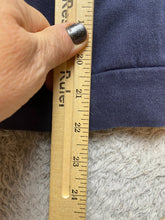 Load image into Gallery viewer, Adidas Sweatshirt Womens Large Navy Pink Three Stripes Hoodie Fleece Ladies