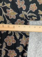 Load image into Gallery viewer, Evergreen Shirt Adult Extra Large Black AOP Flowers Hawaiian Full Fit Aloha Mens