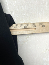 Load image into Gallery viewer, Talbots Dress Womens 14W Black Bell Sleeve Boxy Midi Shift Spandex Plus Ladies