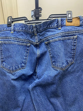 Load image into Gallery viewer, Cabelas Jeans Adult 42x29 Short Blue Khaki Denim Nylon Hunting Outdoor Mens