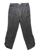 Load image into Gallery viewer, Marine Layer Pants Womens 32x22 Black Spandex Stretch Pull On Capri Cropped
