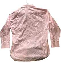 Load image into Gallery viewer, Robert Talbott Shirt Adult Large Pink Carmel Houndstooth Button Up Cuffs Mens