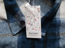 Load image into Gallery viewer, Automet Shirt Womens Medium Button Up Long Sleeve Collared Flannel Ladies NWT