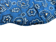 Load image into Gallery viewer, Mountain Products Corp Shirt Adult Medium AOP Paisley Flower Button Up Mens