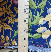 Load image into Gallery viewer, Dungaree Dress Womens 4X AOP Flower Garden Navy Overalls Bib Plus Ladies