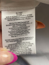 Load image into Gallery viewer, BCBGeneration Dress Womens Medium Ivory Blue Striped Lace Up Peasant Boho Tunic