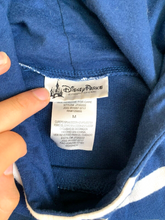 Load image into Gallery viewer, Mickey & Minnie Mouse Sweatshirt Womens Medium Crochet Lace Trim Hoodie Disney