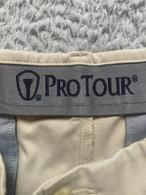 Load image into Gallery viewer, Pro Tour Shorts Adult 34 Pleated Chino Nylon Stretch Golfing Lightweight Mens