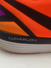 Load image into Gallery viewer, Nike Shoes Womens 9.5 Orange Black Lace Up Running Athletic Trainers Lunarlon