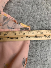 Load image into Gallery viewer, Socialite Dress Womens Extra Large Peach Ruffle Wrap Midi Asymmetric Boho Flared