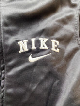 Load image into Gallery viewer, Nike Jacket Youth 4 Black Swoosh Embroidered Logo Zip Up Track Windbreaker Boys