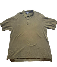 Load image into Gallery viewer, Ralph Lauren Shirt Adult 2XL Army Green Preppy Red Pony Casual Golf Polo Mens