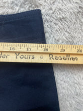 Load image into Gallery viewer, Lauren Ralph Lauren Skirt Womens 12 (36x21) Navy Pencil Straight Lace Up Ladies