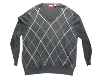 Load image into Gallery viewer, IZOD Sweater Adult Extra Large V-Neck Argyle Diamond Pullover Outerwear Mens