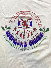 Load image into Gallery viewer, VTG Caledonian Club Shirt Adult 3X Single Stitch San Francisco Highland Games