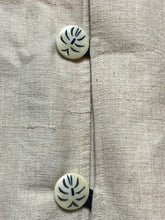 Load image into Gallery viewer, VTG Venus Imports Jacket Adult Extra Large Black Tan Career Hemp Button Up Mens