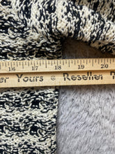 Load image into Gallery viewer, Soft Surroundings Sweater Womens Medium Beige Black Tunic Lagenlook Open Knit