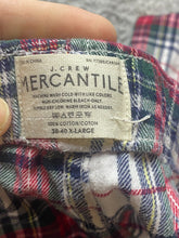 Load image into Gallery viewer, J Crew Pajamas Adult XL (41x29) Mercantile Plaid Flannel Sleepwear PJ's Mens