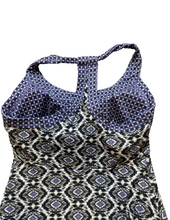 Load image into Gallery viewer, Prana Dress Womens Small Lavender Black Quinn Halter Flared Athletic Rayon