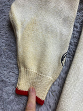 Load image into Gallery viewer, VTG Charter Club Sweater Adult Large Beige Baseball Club Embroidered Grandpa Men