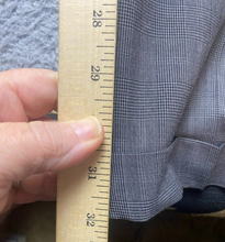 Load image into Gallery viewer, Alan Flusser Pants Adult 38x32 Gray Pleated Straight Leg Viscose Golf Dress Mens