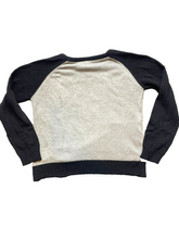 Load image into Gallery viewer, Mickey Mouse Sweater Womens 2XL XXL Black Gray Plaid Bow Disney Outerwear Ladies