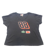Load image into Gallery viewer, Dale Earnhardt Jr Shirt Womens 2XL Black NASCAR Racing AMP Energy Winners Circle