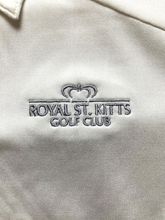 Load image into Gallery viewer, Adidas Shirt Womens Medium Climacool Royal St. Kitts Golf Club Embroidered Polo