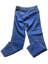 Load image into Gallery viewer, Lauren Ralph Lauren Jeans Womens 8 (31x29.5) Blue Denim Belted Straight Leg Lady
