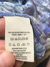 Load image into Gallery viewer, Free People Shirt Womens Medium Blue Magic Mystery Hippie Bell Sleeve Boho