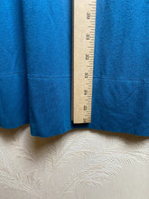 Load image into Gallery viewer, J Jill Dress Womens Extra Large Teal Blue Oversized Boxy Wearever Collection