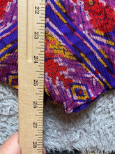 Load image into Gallery viewer, Free People Romper Womens Extra Small Rainbow Aztec Boho Shorts Rayon Ladies