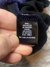 Load image into Gallery viewer, Torrid Shirt Womens 5 5X Peacoat Lace Boat Neck Boho Peasant Blouse Plus NWT