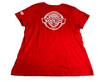 Load image into Gallery viewer, Harley Davidson Shirt Womens 2XL XXL Red Mason City IOWA Motorcycles Biker Lady