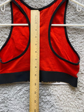 Load image into Gallery viewer, Pink Shirt Womens Small Black Red Victorias Secret Racerback Spell Out Ladies