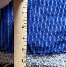 Load image into Gallery viewer, Bugatchi Uomo Shirt Adult Large Blue Button Up Rayon Blend Pocket Casual Mens