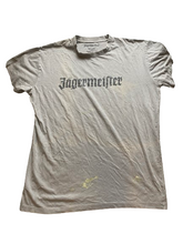Load image into Gallery viewer, VTG JAGERMEISTER Shirt Adult Large Gray Single Stitch Liquor Alcohol Promo Mens