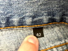 Load image into Gallery viewer, LRG LR Geans Jeans Adult 42x31.5 Whiskered Straight Leg Outdoor Baggy Denim Mens