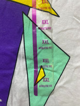 Load image into Gallery viewer, Taco Bell Shirt Adult 2X 2XL White Athletic Fit Plus Crewneck Geometric Mens NWT