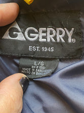 Load image into Gallery viewer, Gerry Jacket Adult Large Yellow Black Windbreaker Zip Up Snaps Outdoor Nylon Men