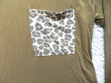 Load image into Gallery viewer, Zenana Shirt Womens 3X V-Neck Animal Print Pocket Leopard Blouse Plus Ladies