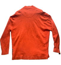 Load image into Gallery viewer, Tommy Bahama Sweater Adult Extra Large Coral 1/4 Zip Mock Neck Outerwear Mens