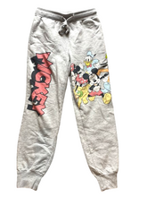 Load image into Gallery viewer, Disney Pants Womens Small (27x25) Gray Mickey Mouse & Friends Jogger Sweatpants