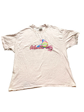 Load image into Gallery viewer, VTG Atlantic City Shirt Womens 2XL Pink Sailboat Sailing Colorful Oversized 90s