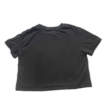 Load image into Gallery viewer, Hot Topic Shirt Womens Large Black Goth Milk Cropped Streetwear Oversized Ladies