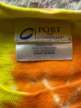 Load image into Gallery viewer, Gold Coast Shirt Adult Medium Rainbow Hippie Pit Psychedelic Smiley Tie Dye