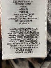 Load image into Gallery viewer, Michael Kors Shirt Womens Small Black Leopard Print Animal Shirt Beaded Lady NWT