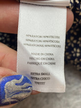 Load image into Gallery viewer, Rails Romper Womens Extra Small Navy AOP Floral Hippie Boho Rayon Viscose Ladies